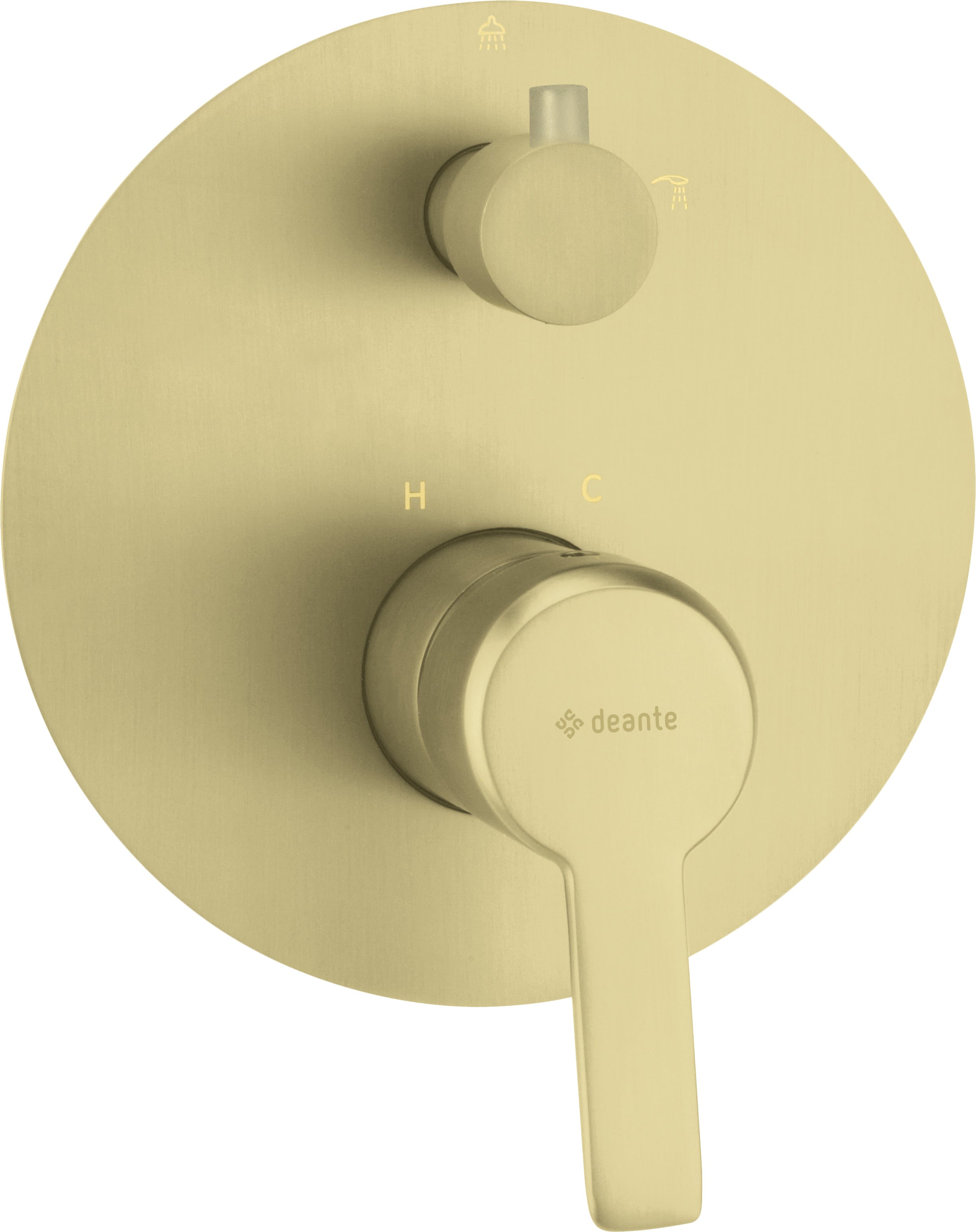 Shower mixer, concealed, with shower switch